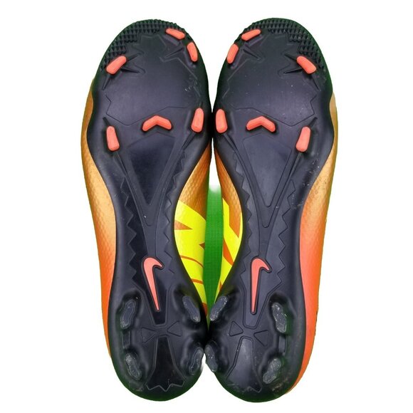 ✅2013 Nike Mercurial Victory IV FG Soccer Cleats Men's 13 Blaze/Orange/Gold/Lime - Picture 3 of 12